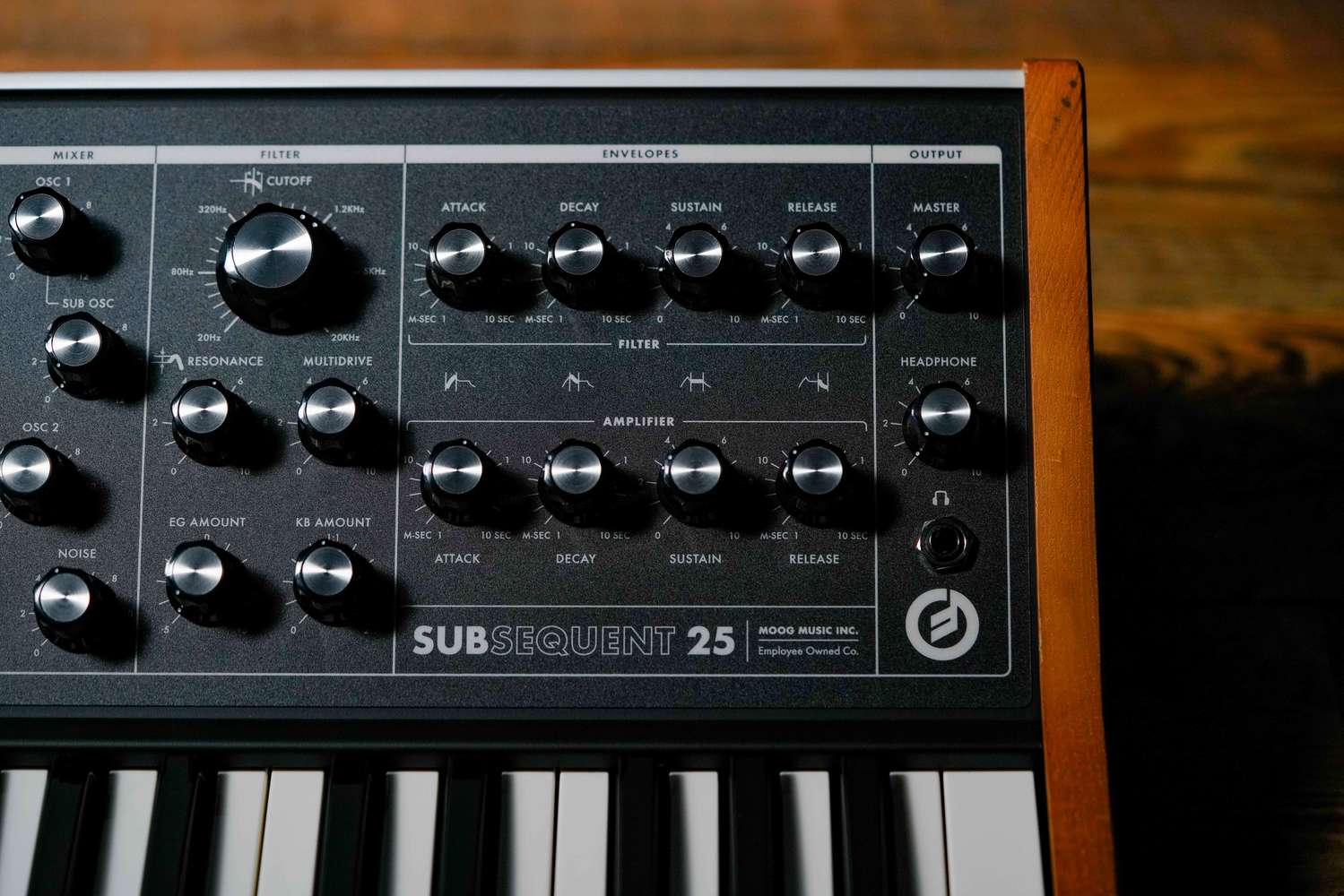 Moog subsequent on sale 25 synthesizer